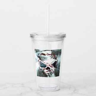 Halloween Antics  Acrylic Tumbler