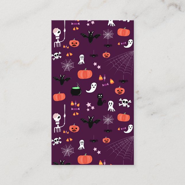 Halloween Appointment Card (Front)