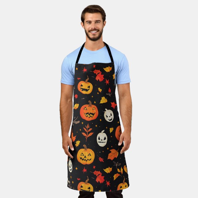 HALLOWEEN APRON (Worn)