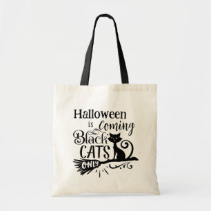 Halloween arrive le Sac fourre-tout des Chats Noir