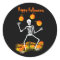 Halloween Art Stickers, skeleton,Jack-O-Lanterns