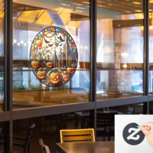 Halloween Art Window Cling