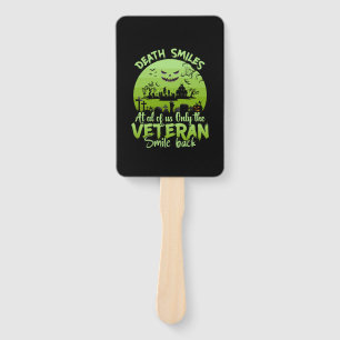 Halloween At Al Of Us Only The Veteran Smile Back Hand Fan