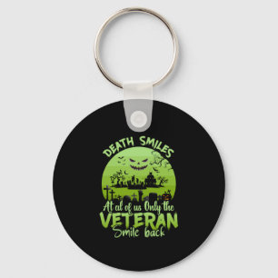 Halloween At Al Of Us Only The Veteran Smile Back Keychain