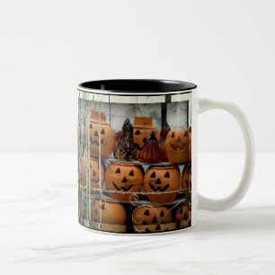 Halloween/Autumn Beverage Mug -  Pumpkins
