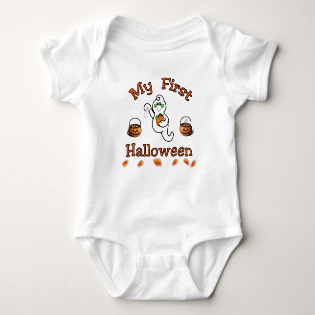 Halloween Baby Bodysuit (Front)