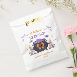 halloween baby brewing baby shower stylish cute favour bag