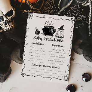 Halloween Baby is Brewing Baby Predictions Game
