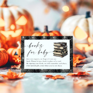 Halloween Baby Shower Books For Baby Card
