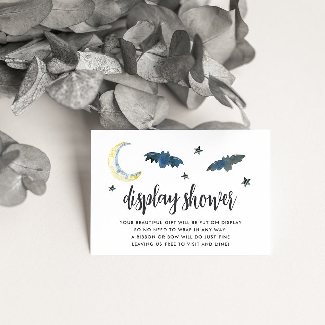 Halloween Baby Shower Display Shower Enclosure Card (Creator Uploaded)