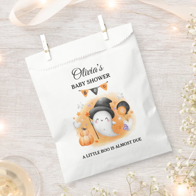 Halloween Baby shower Favoriser Sacs Cute Little B (Coupé)