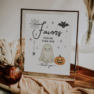 Halloween Baby shower Favorisez le prospectus budg