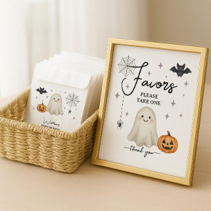 Halloween Baby Shower Favour Bag
