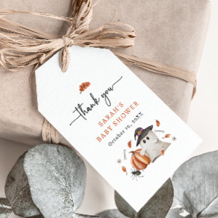 Halloween Baby Shower Gift Tags