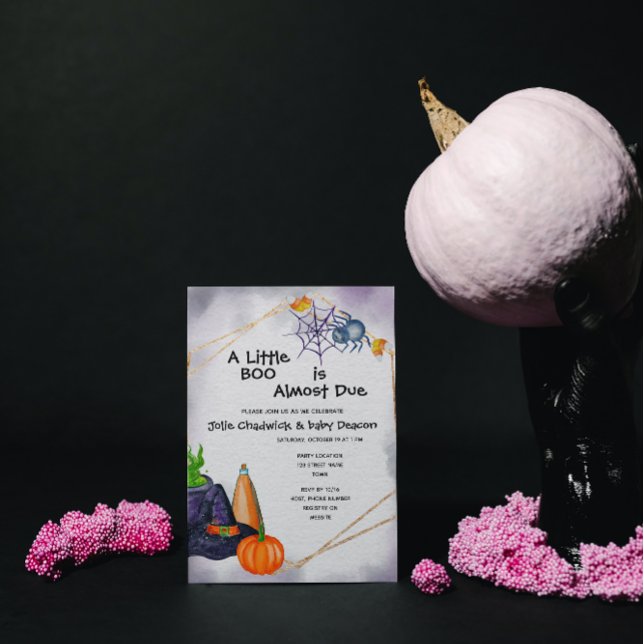 Halloween Baby Shower Invitation (Creator Uploaded)