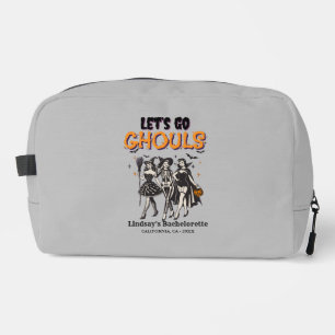 Halloween Bachelorette let's go ghoul Dopp Kit