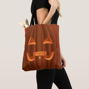 Halloween Bags Jack-o-Lantern Tote Bags