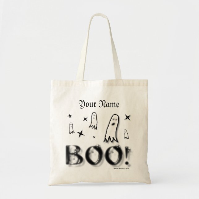 Halloween - Baguette ou sac de traitement (#4) (Devant)