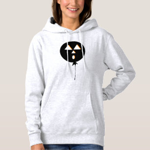 Halloween Balloon Pumpkin Black Orange Hoodie