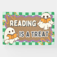 Halloween Banners for Schools Classroom Library