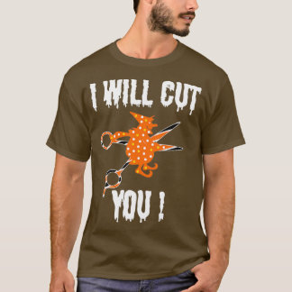 Halloween Barber witch Hairstylist Costume T-Shirt