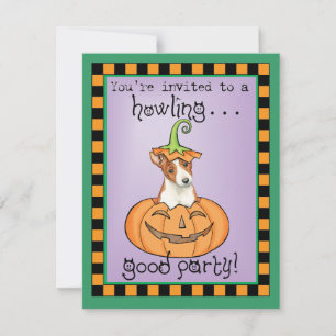 Halloween Basenji Card