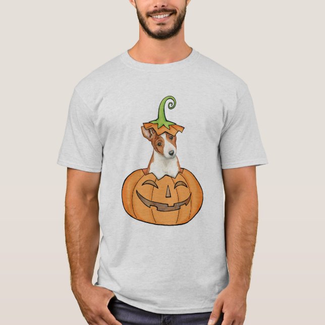 Halloween Basenji T-Shirt (Front)