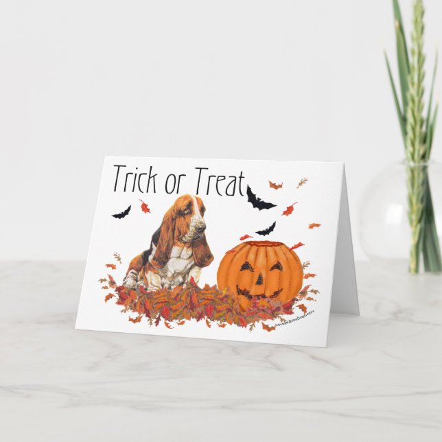 Halloween Basset Hound (Devant)
