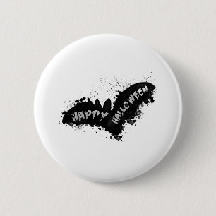 Halloween Bat 2 Inch Round Button
