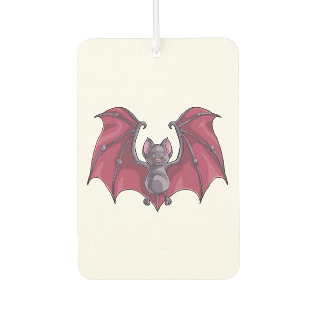 Halloween Bat Air Freshener (Front)