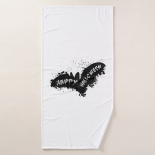 Halloween Bat     Bath Towel