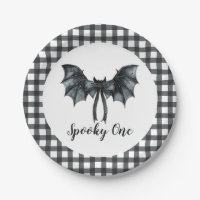 Halloween Bat Bow Spooky One 1st Birthday