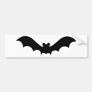 Halloween Bat Bumper Sticker