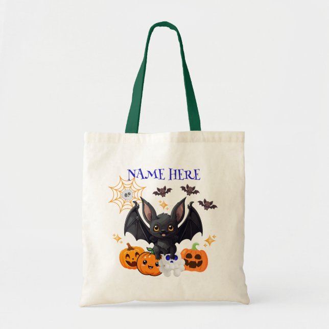 Halloween Bat Candy Sac fourre-tout v1 (Devant)