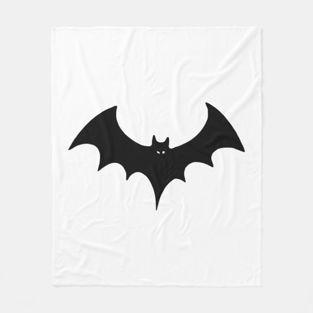Halloween Bat        Fleece Blanket (Front)