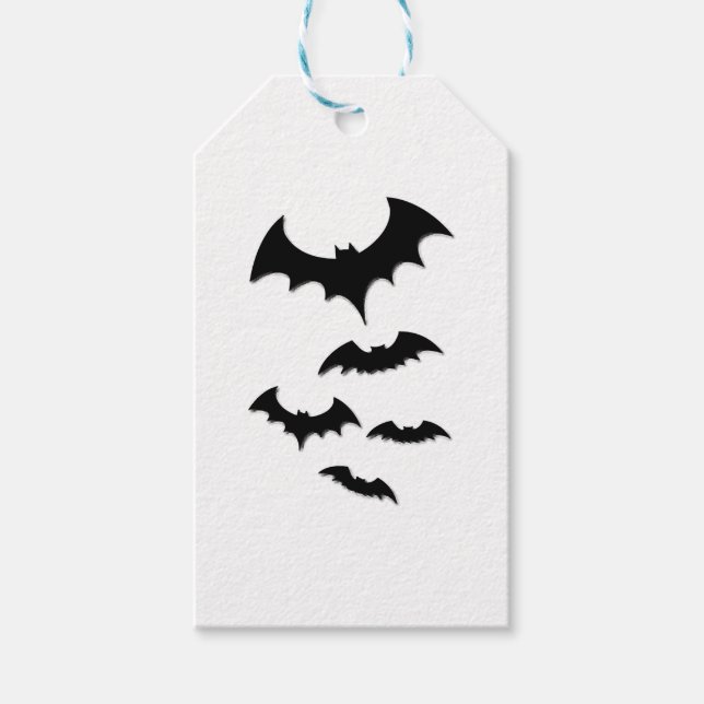halloween bat                   gift tags (Front)