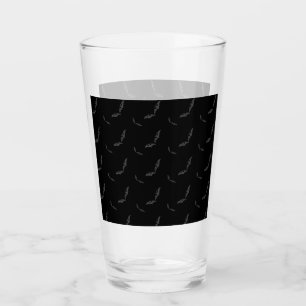 Halloween/bat Glass
