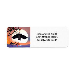 Halloween Bat in Tree