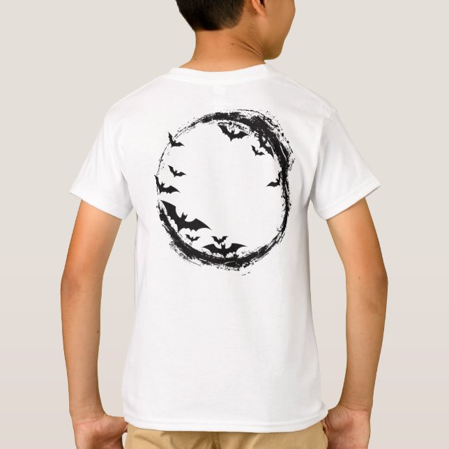 HALLOWEEN bat moon T-Shirt (Back)
