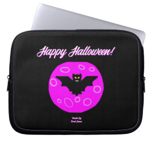 Halloween Bat Neoprene Laptop Sleeve