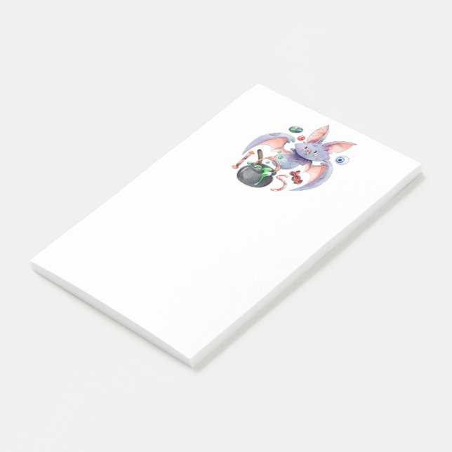 Halloween Bat Post-it Notes (Angled)