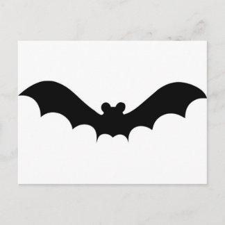 Halloween Bat Postcard