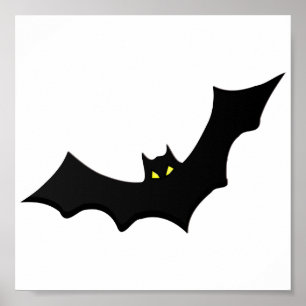 Halloween Bat Poster