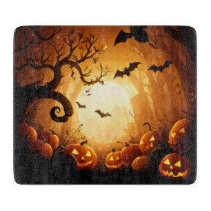 Halloween/Bat/Pumpkin/Fall  Cutting Board