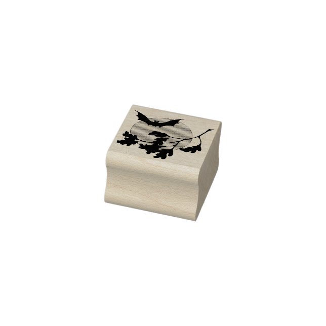 Halloween Bat Rubber Stamp (Stamp)