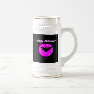 Halloween Bat Stein Mug