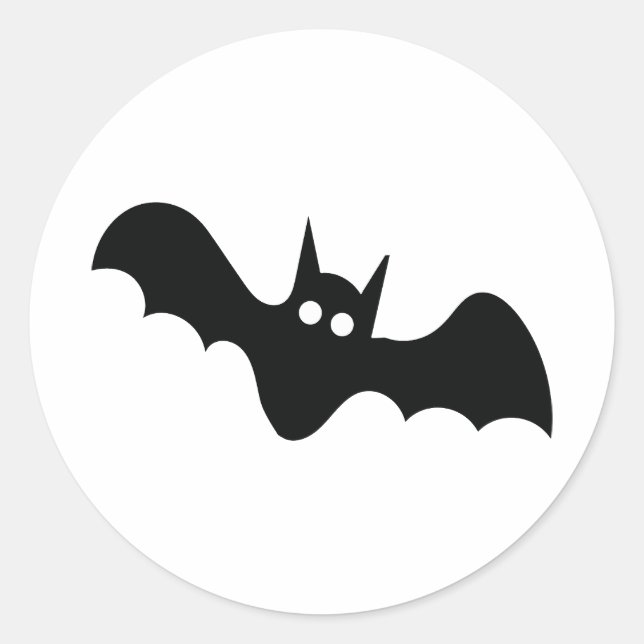 Halloween Bat Sticker (Front)