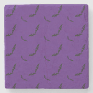 Halloween/bat   stone coaster