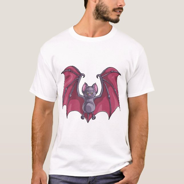Halloween Bat T-Shirt (Front)