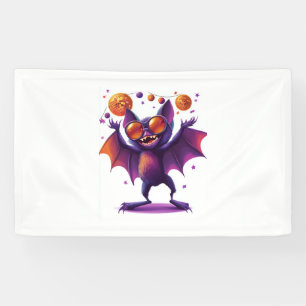 Halloween Bat-tastic Party Banner